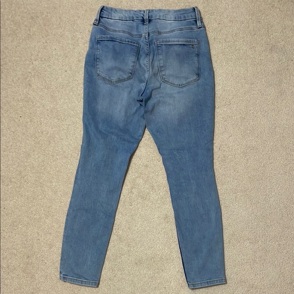 Blue Distressed Women Jeans - Picture 3 of 4